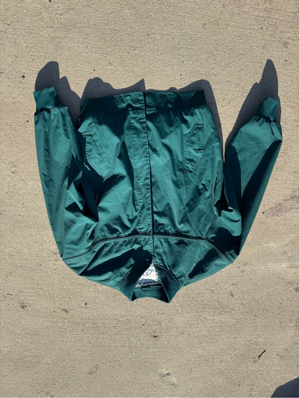 Munsingwear 1886 Men's Jacket Size M Green Vintage Full Zip Harrington Bomber